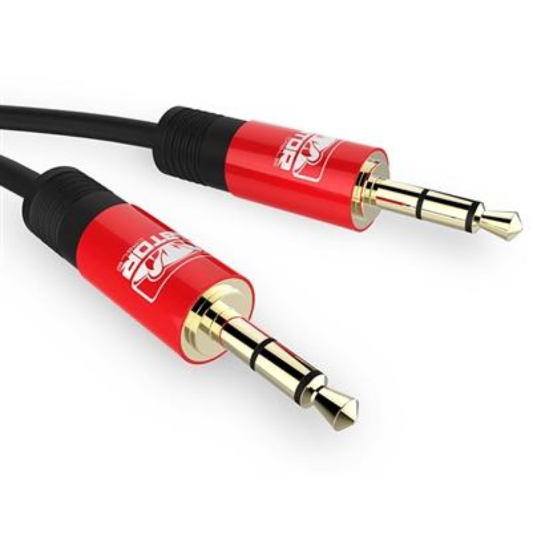 otros electronicos - CABLE AUDIO AUX 3.5MM MACHO/MACHO 6PIES