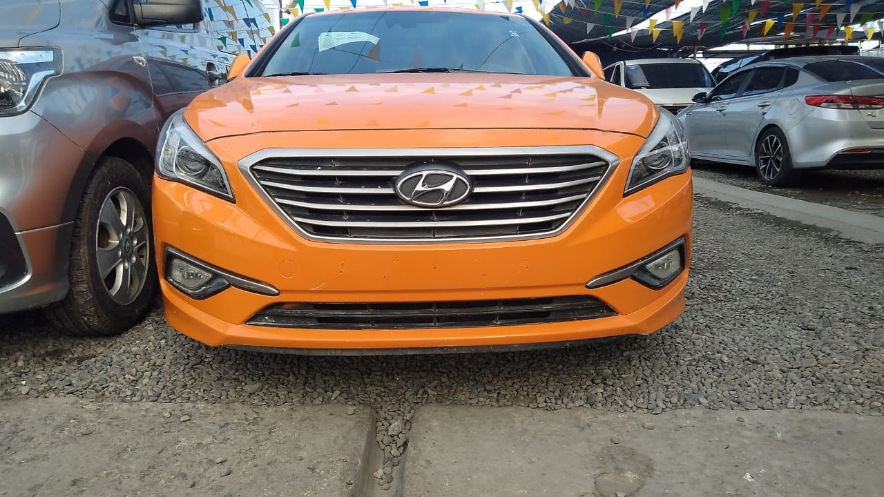 carros - HYUNDAI SONATA LF 2017  NARANJA 