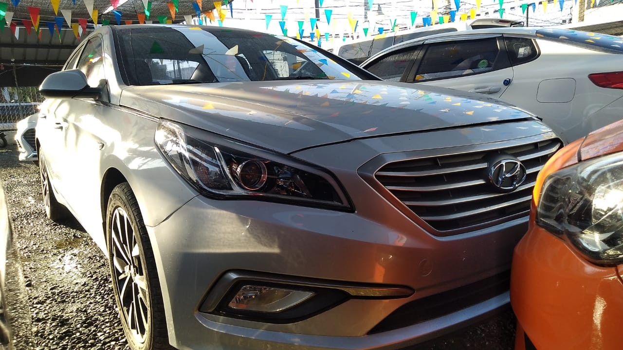 carros - HYUNDAI SONATA LF 2018 GRIS 1