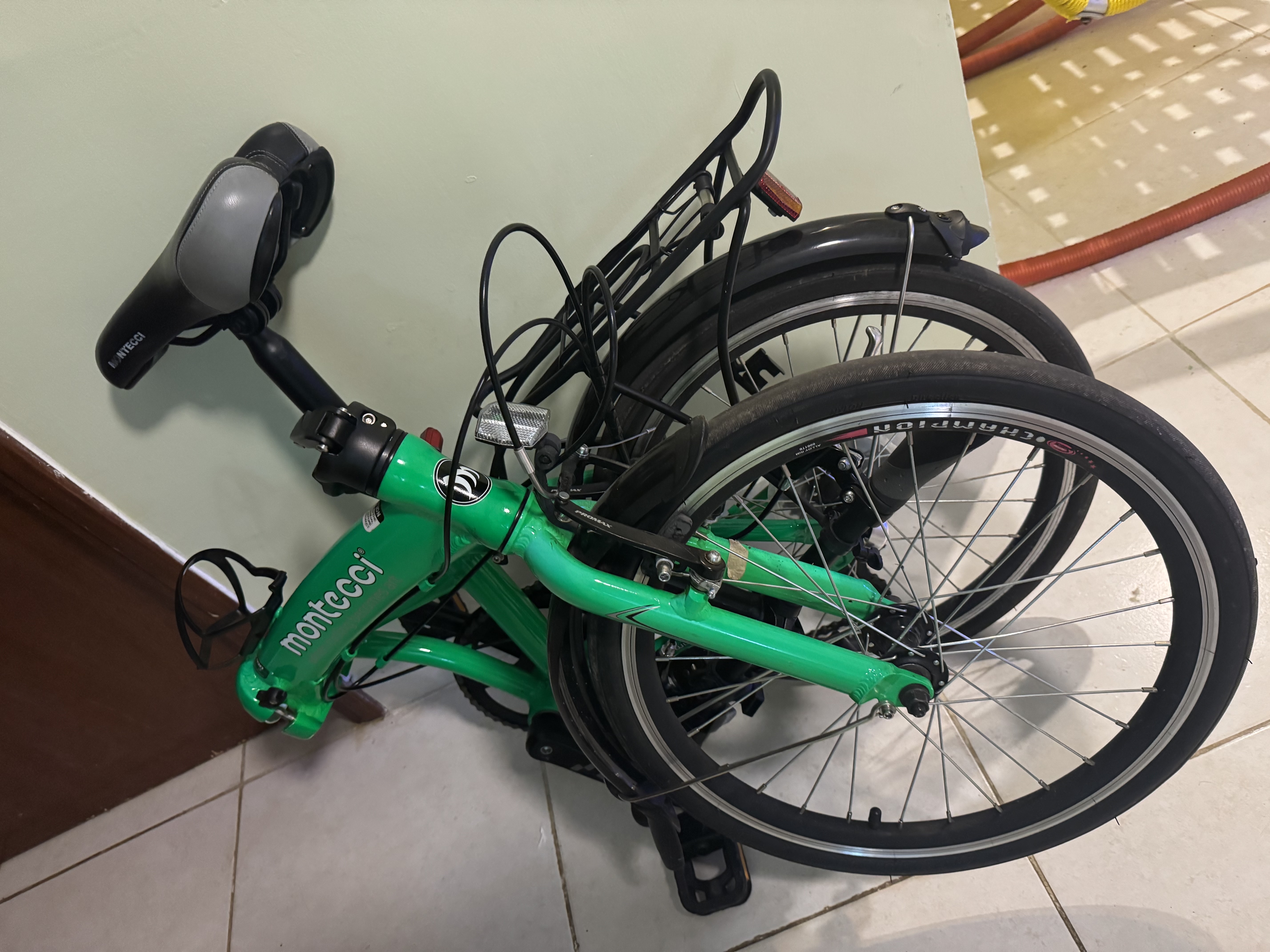 bicicletas y accesorios - bicicleta Montecci plegable de oportunidad  0