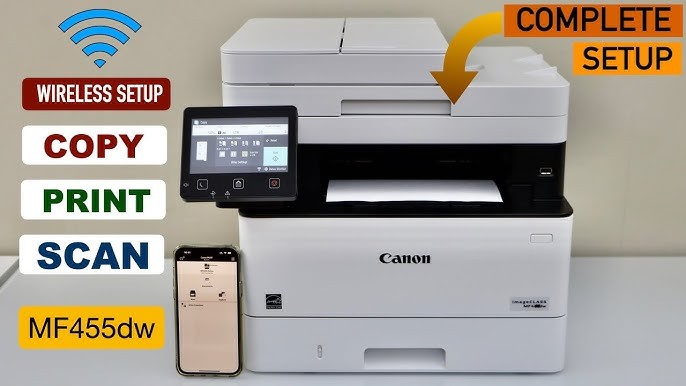 impresoras y scanners - MULTIFUNCION LASER CANON.MFP-455DW,IMPRESOR,SCANER,COPIA,Wi-Fi,DUPLEX