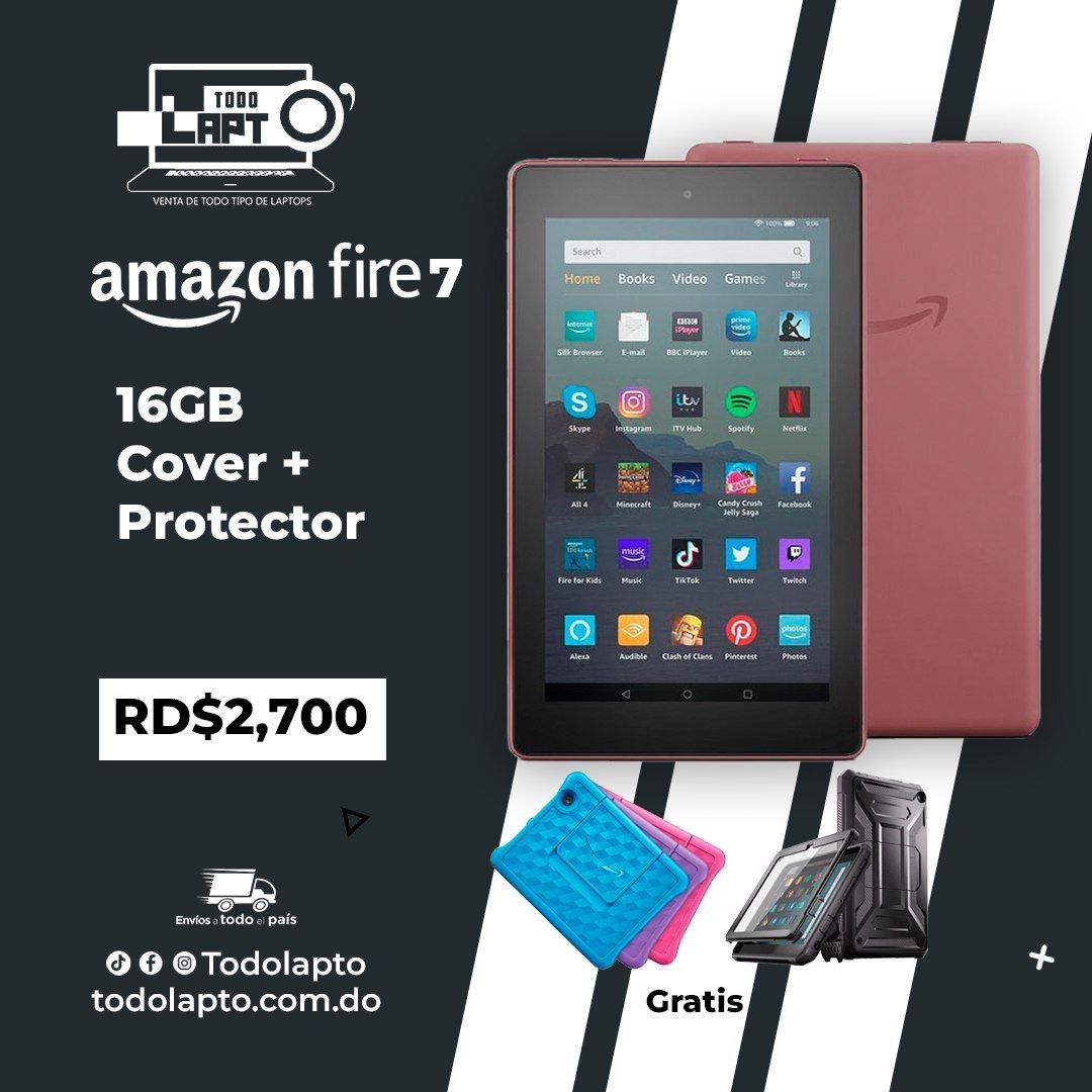 celulares y tabletas - TABLET AMAZON FIRE 7  0