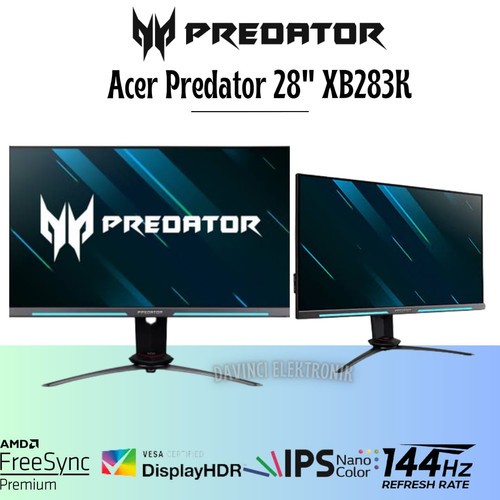 consolas y videojuegos - Monitor Acer 28 Pulgadas 4K 1Ms 144Hz IPS XB283K  0