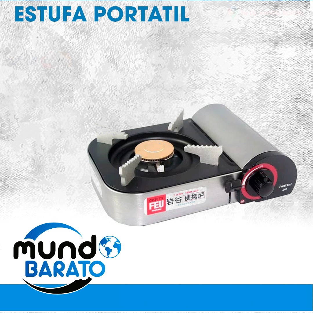 hobby y coleccion - Estufa de Gas comprimido portatil 1 Hornilla Cocina Picnic Acampar lata 0