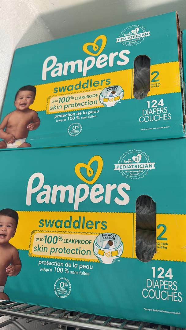 cuidado y nutricion - PAMPERS SWADDLERS CAJAS JUMBO