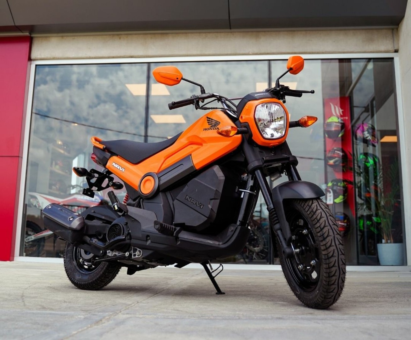 motores y pasolas - Honda Navi 2022 Naranja