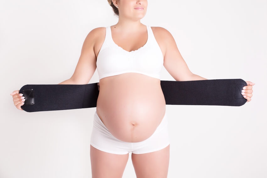cuidado y nutricion - Soporte para embarazadas barriga cinturón de maternidad faja 3