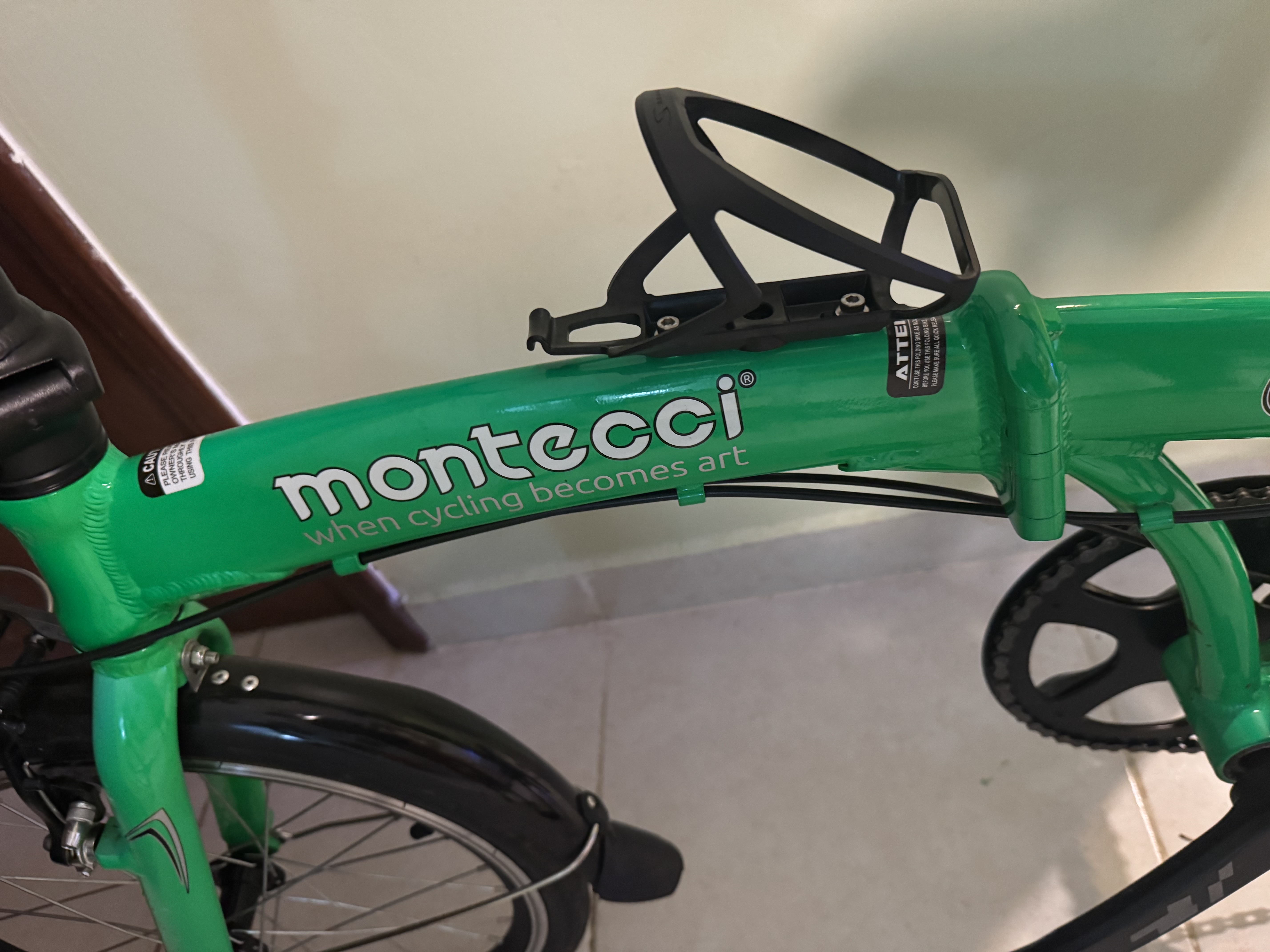 bicicletas y accesorios - bicicleta Montecci plegable de oportunidad  1