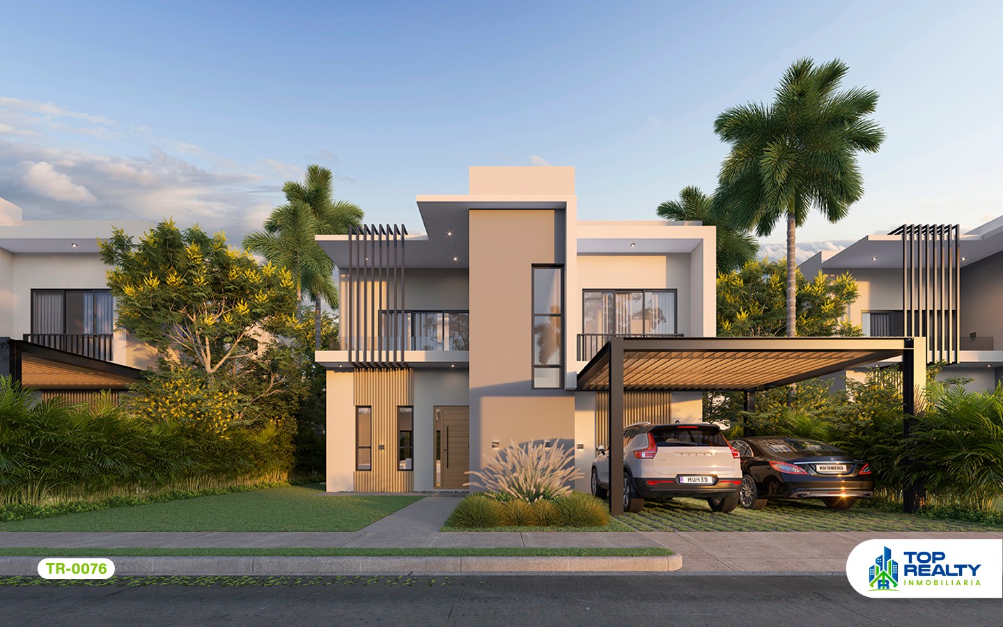 casas vacacionales y villas - TR-0076: Residencia de ensueño en Bávaro, Punta Cana: Lujo y comodidad 3