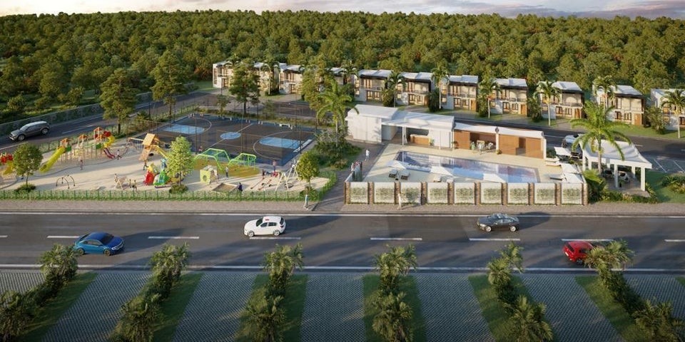 casas - Proyecto en venta Punta Cana  #24-1077 dos dormitorios, parqueo, piscina, seguri 7
