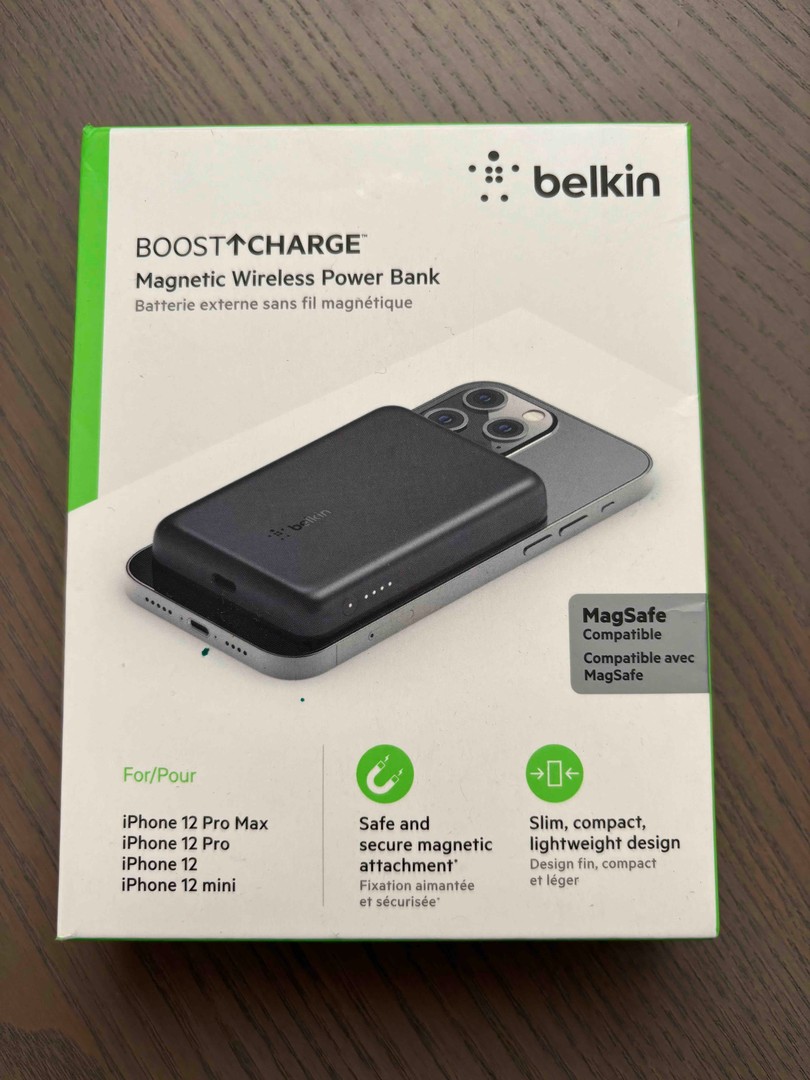 celulares y tabletas -  Cargador Magsafe PowerBank  BELKIN