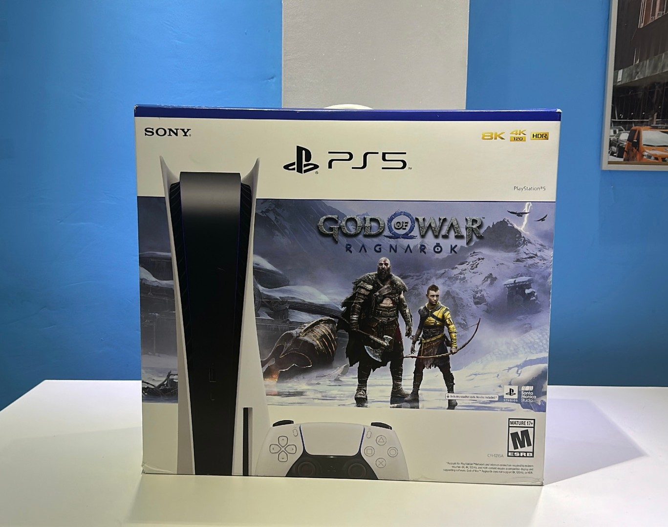 consolas y videojuegos - Vendo Consola Playstation 5 825GB Version CD God of War Sellados, $ 40,500 NEG