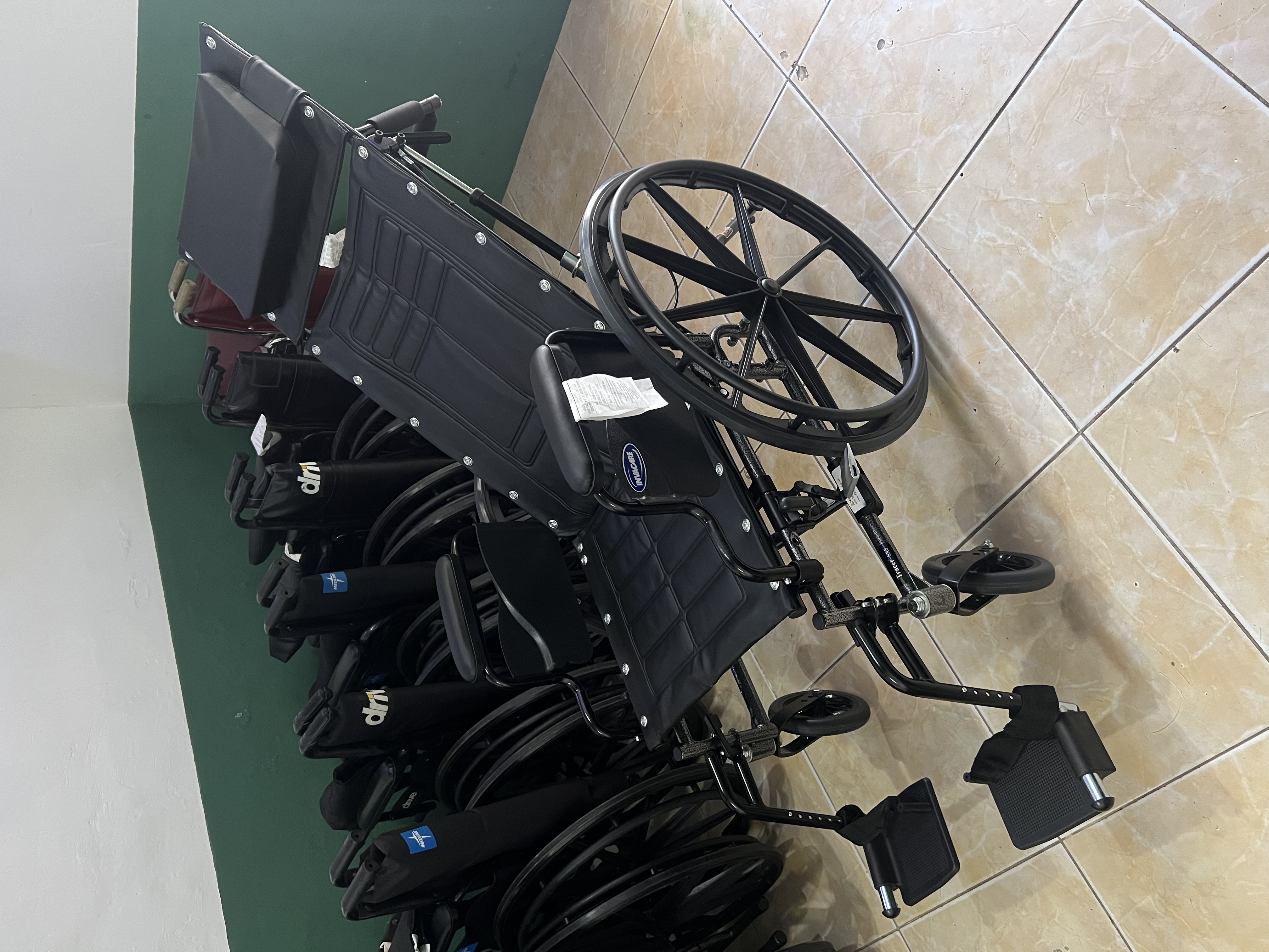salud y belleza - Silla de ruedas reclinable 