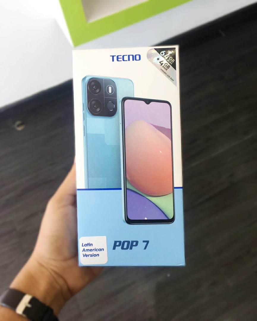 celulares y tabletas - Tecno Pop 7 -Nuevo! versión Global