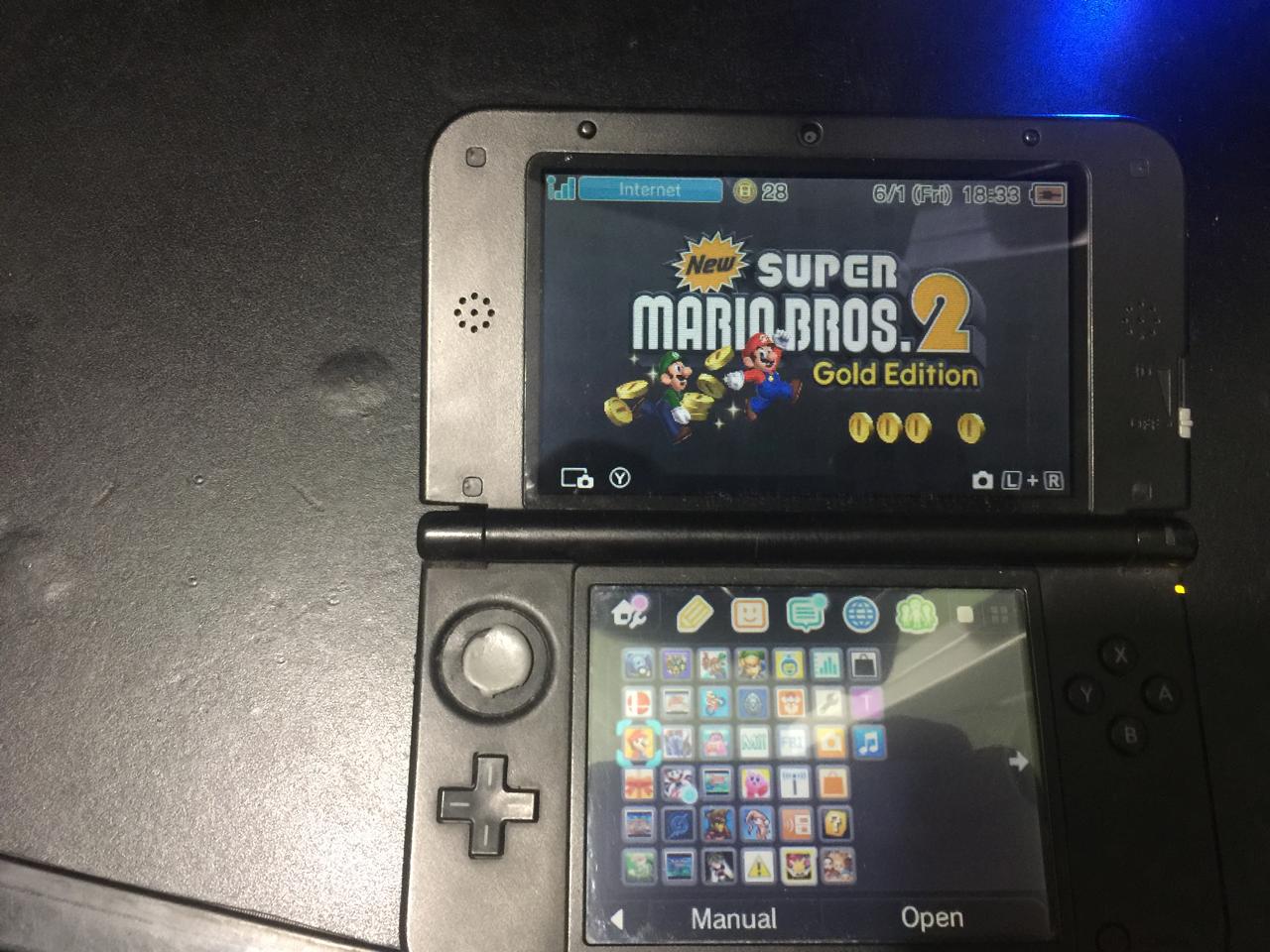 consolas y videojuegos - venta de 3ds XL con juegos fisicos y virtuales 5