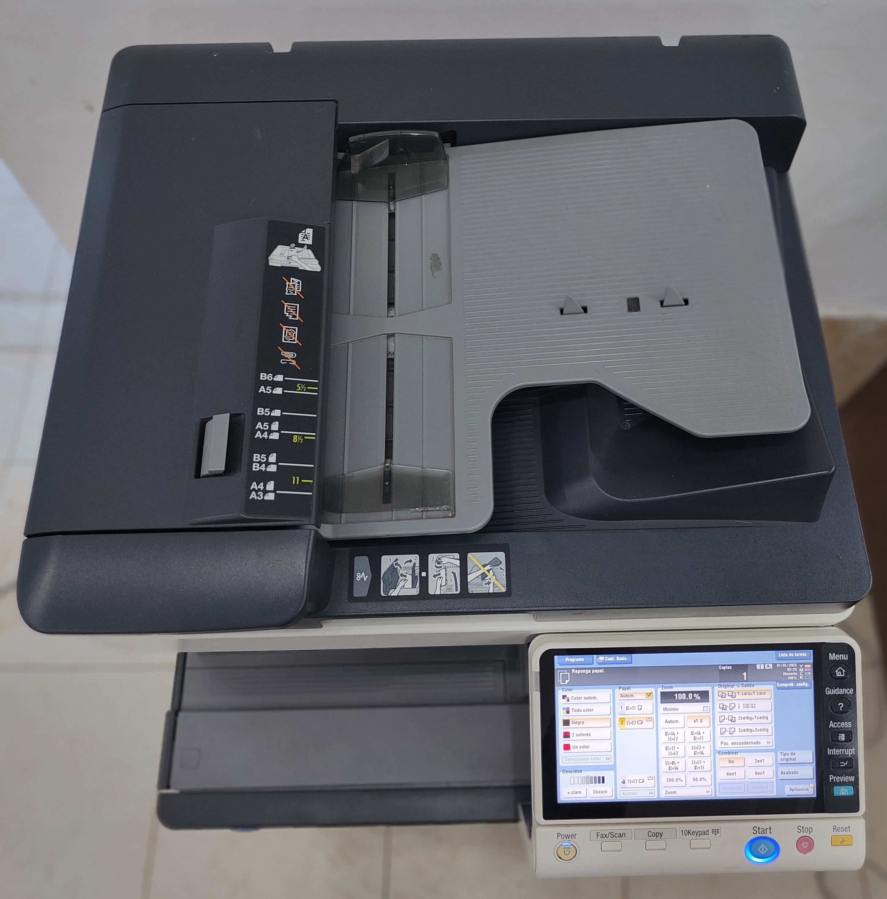 impresoras y scanners - Konica Minolta C224E Contador Bajito como nueva 1