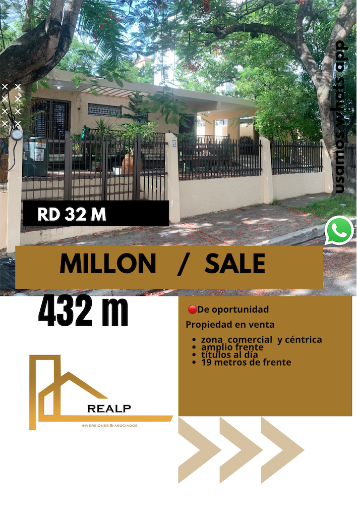 casas - Propiedad en venta millon 0