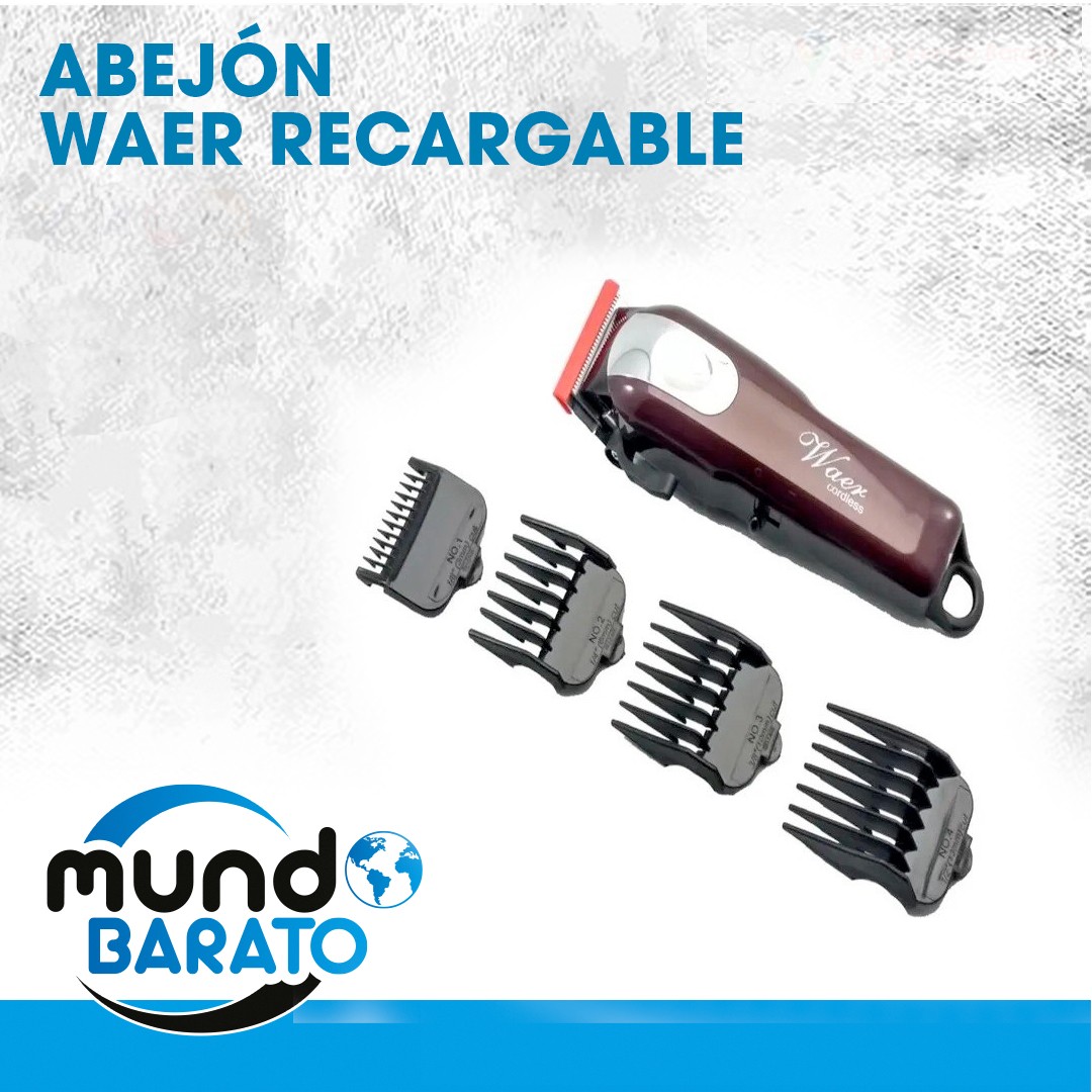 salud y belleza - Abejon Waer Recargable + 4 Peines Con Pantalla. 