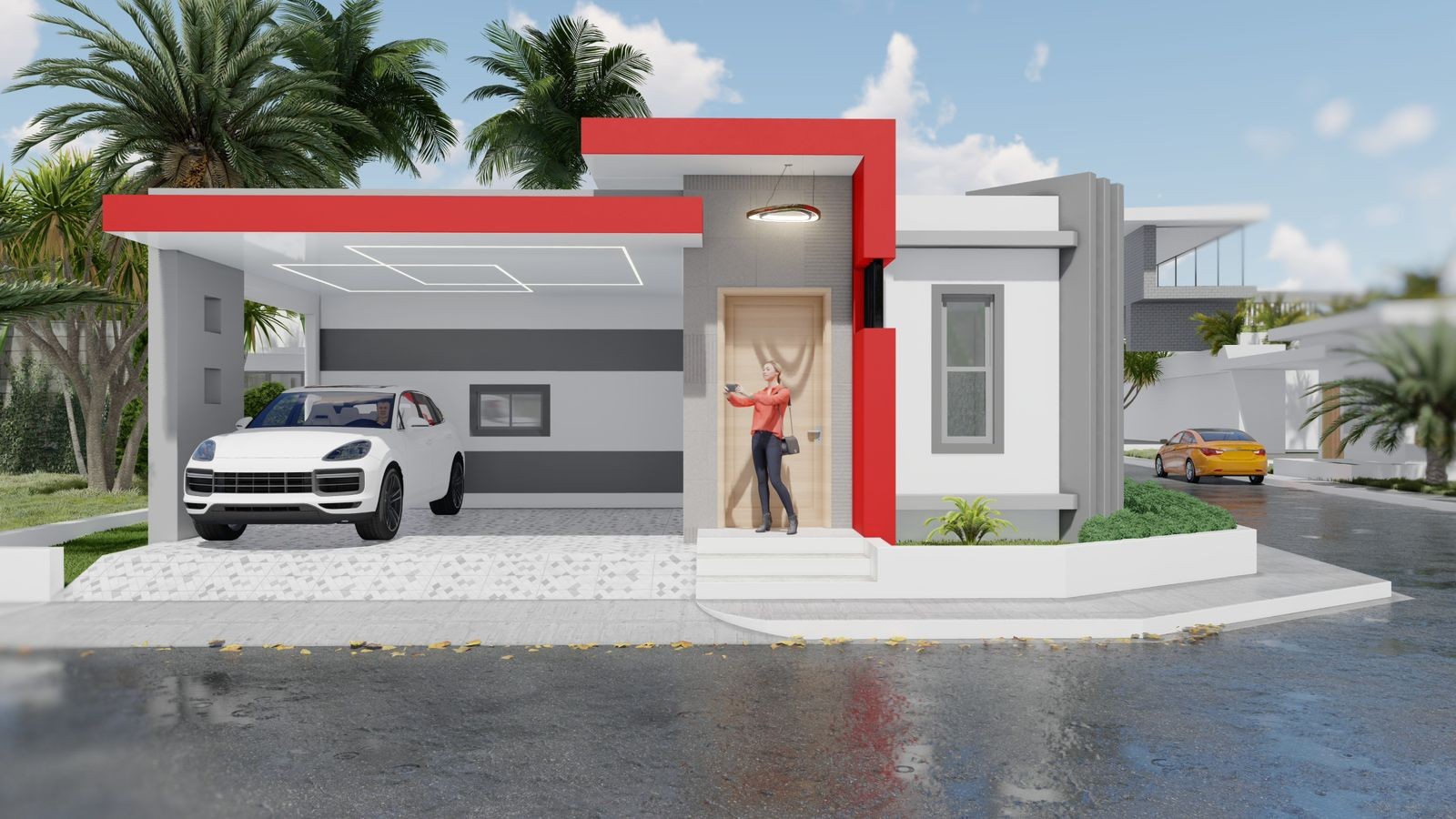 casas - CASA MODERNA EN VENTA CON ESTILO MINIMALISTA 2