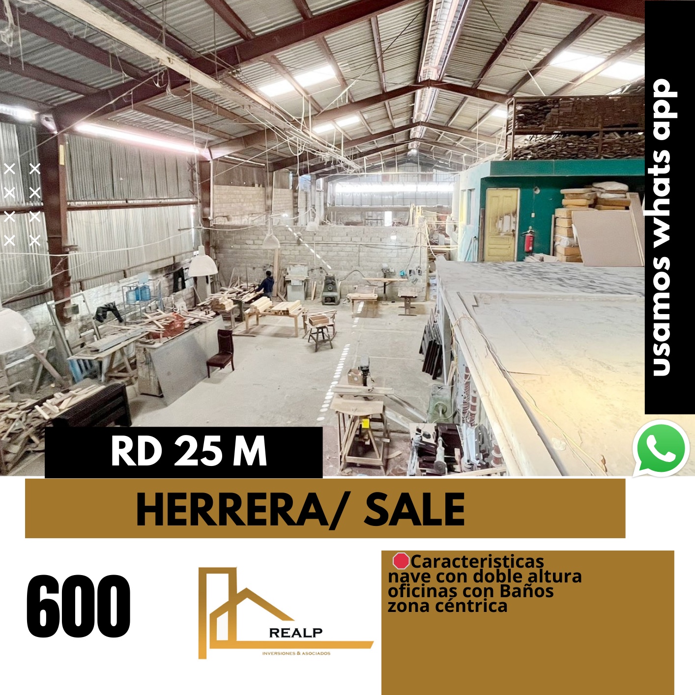 oficinas y locales comerciales - nave en herrera en venta 