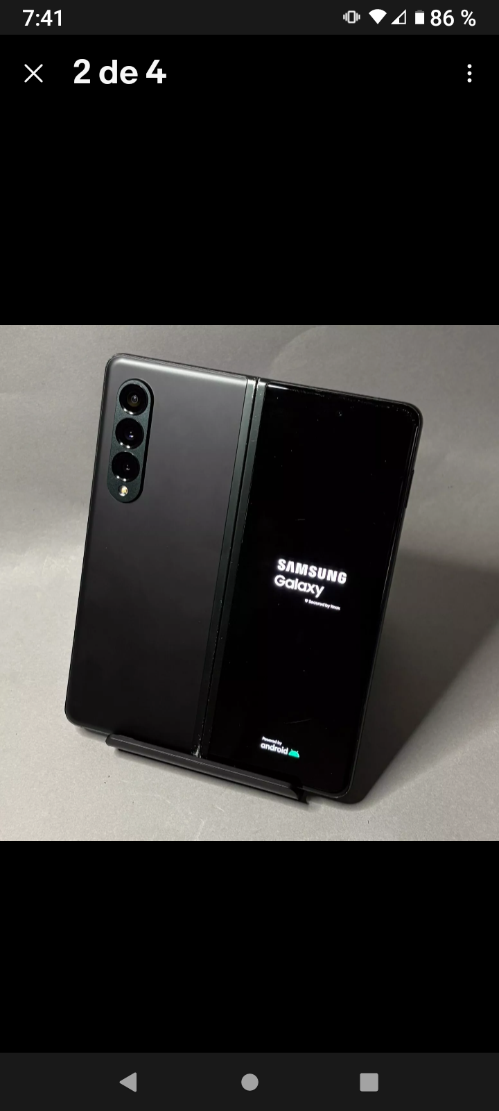 celulares y tabletas - Samsung Galaxy Z Fold3 5G de 256GB desbloquiado