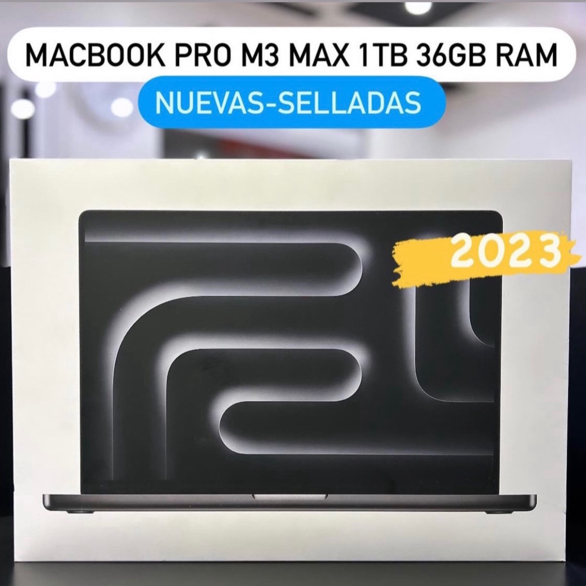 computadoras y laptops - MACBOOK PRO M3 MAX 16" 1TB 36GB RAM 2023 SELLADA OFERTAS‼️🔥