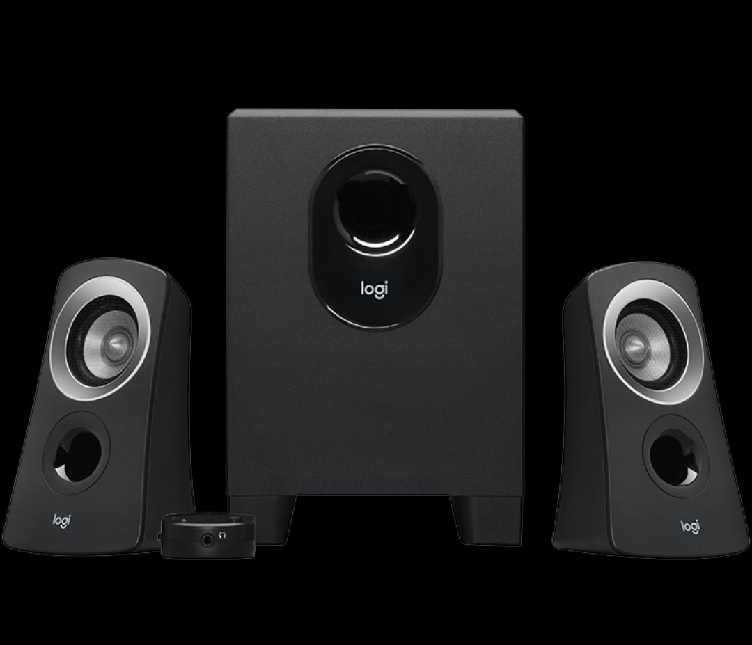 computadoras y laptops - BOCINA LOGITECH Z313 2.1CHANNEL 25 WATTS SPEAKER SYSTEM CON SUBWOOFER 1