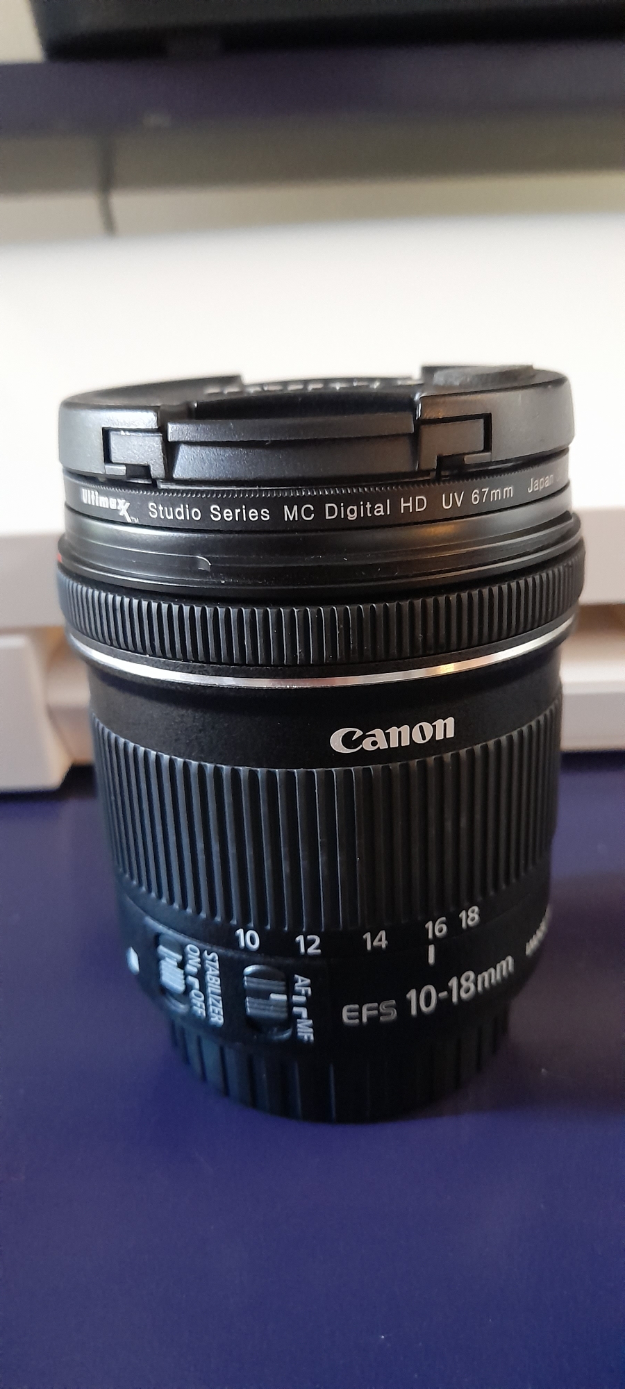 camaras y audio - Canon EF-S 10 – 18 mm f/4.5 – 5.6 IS STM lente para cámaras DSLR de Canon