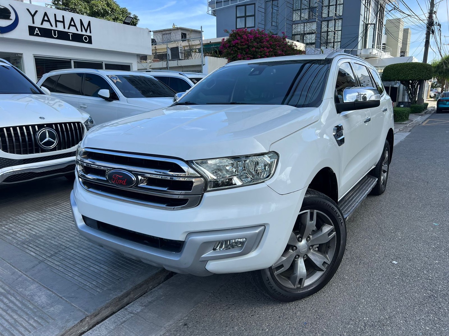 jeepetas y camionetas - FORD EVEREST 2016 TITANIUM BLANCO