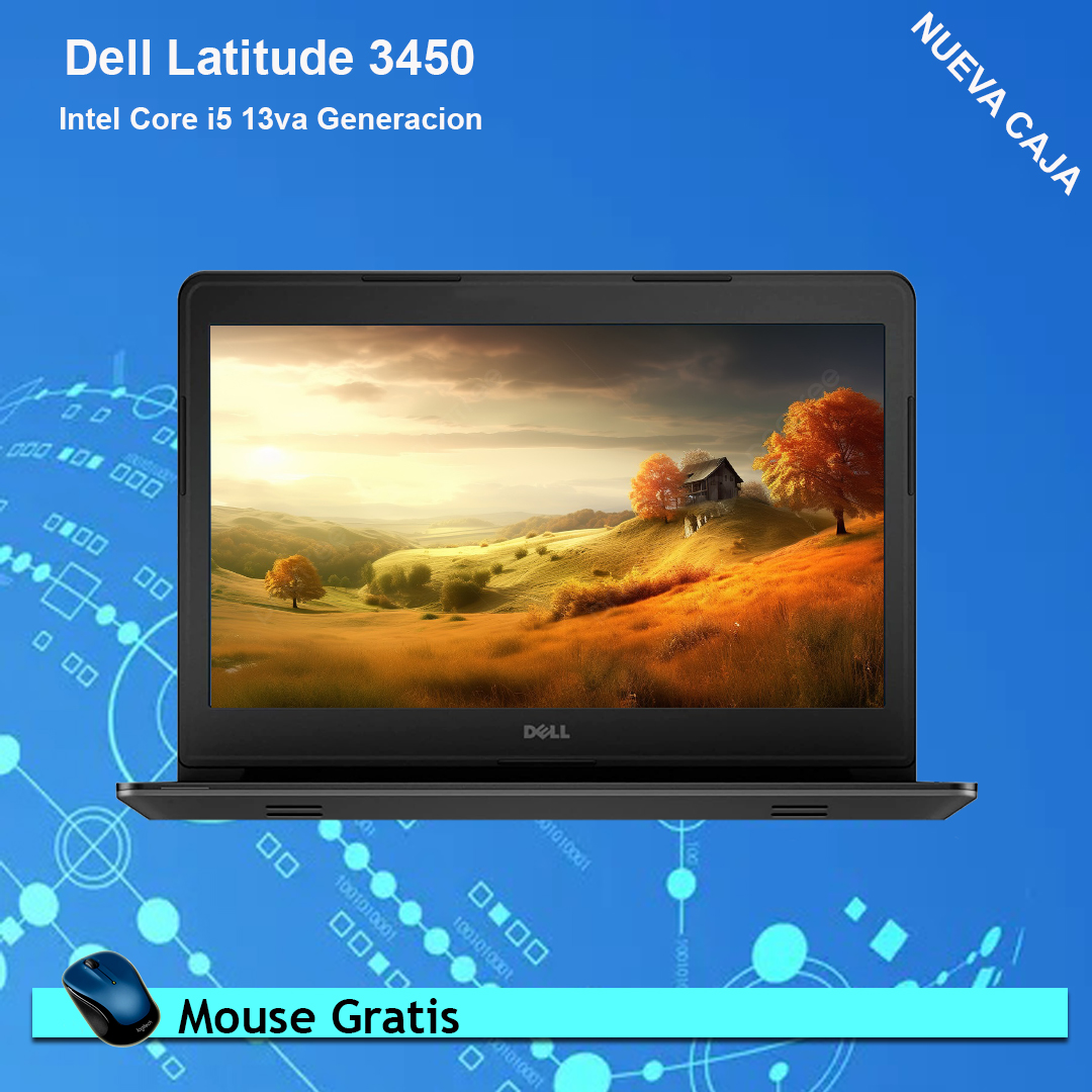 computadoras y laptops - Laptop Dell Latitude 3450 intel core i5 13va Gn