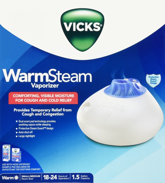 cuidado y nutricion - Vaporizadores VICKS, 1.5 Gl Capacidad, 24Hr Operación