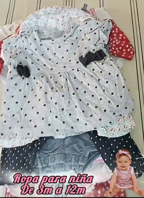 ropa y zapatos - Lote de ropa para niña de 3 a 12 meses. 7