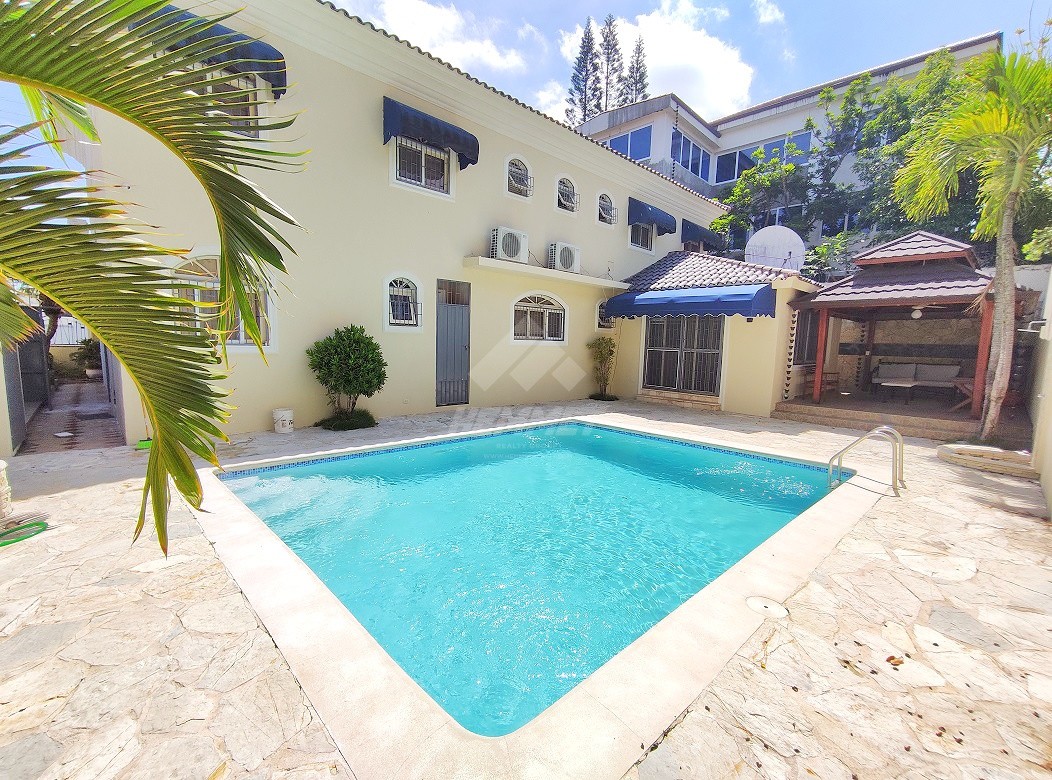 casas - CASA AMUEBLADA CON PISCINA Y TERRAZA CERROS GURABO SANTIAGO  7