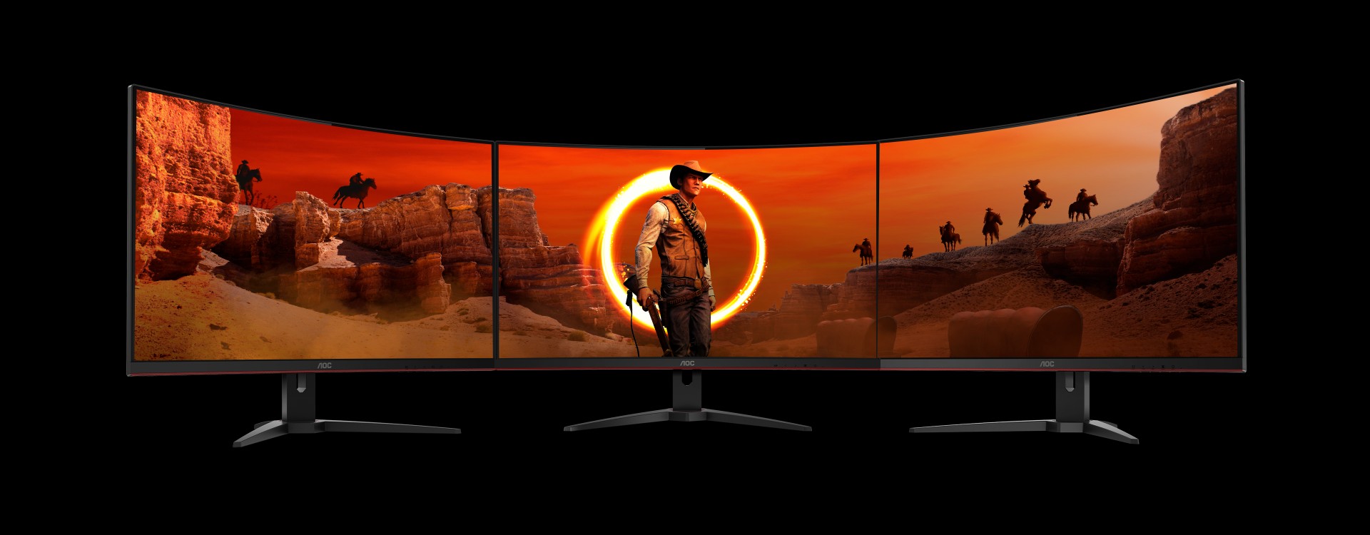 computadoras y laptops - AOC C24G1A Monitor curvo de 24 pulgadas, FHD 1920x1080, 1500 R, 1ms, 165 Hz