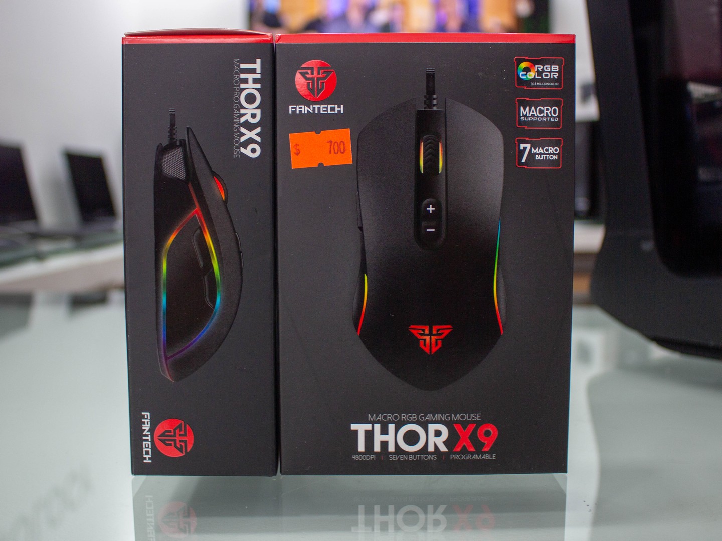 computadoras y laptops - Mouse Fantech X9 Thor