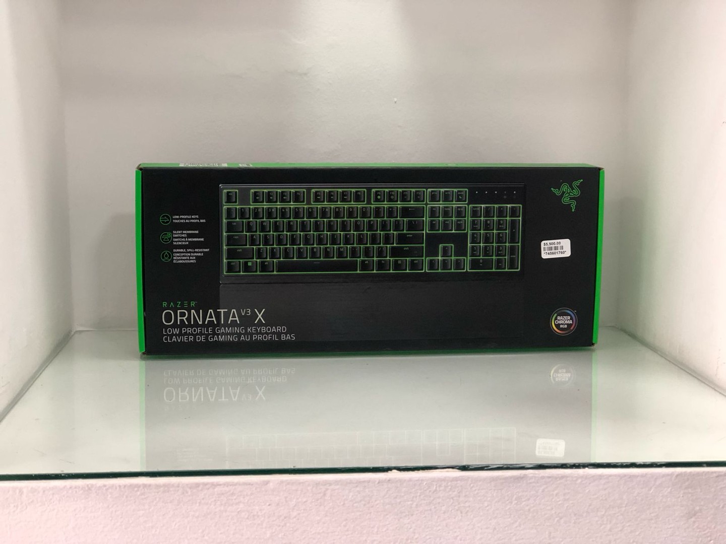 computadoras y laptops - Disponible Teclado Gaming Mecanico Razer Ornata V3X RGB Con repoza muñeca