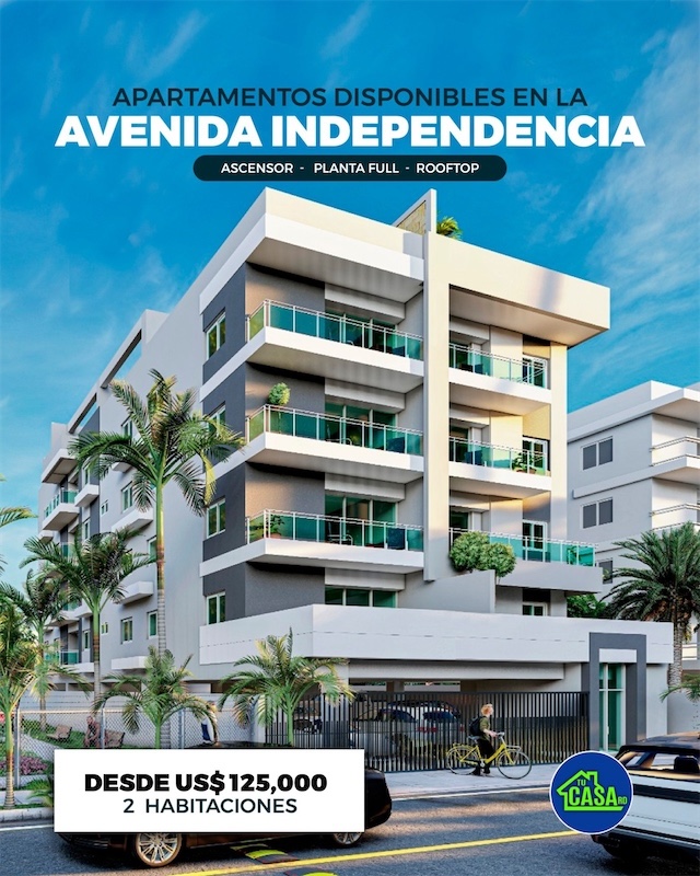 apartamentos - Apartamentos familiares de 2 habitaciones desde Us$125,000