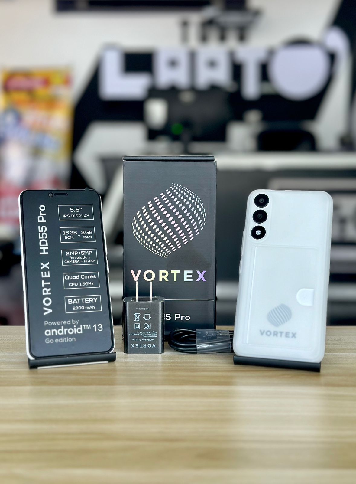 celulares y tabletas - CELULAR $3,290 VORTEX CON FORRO INCLUIDO