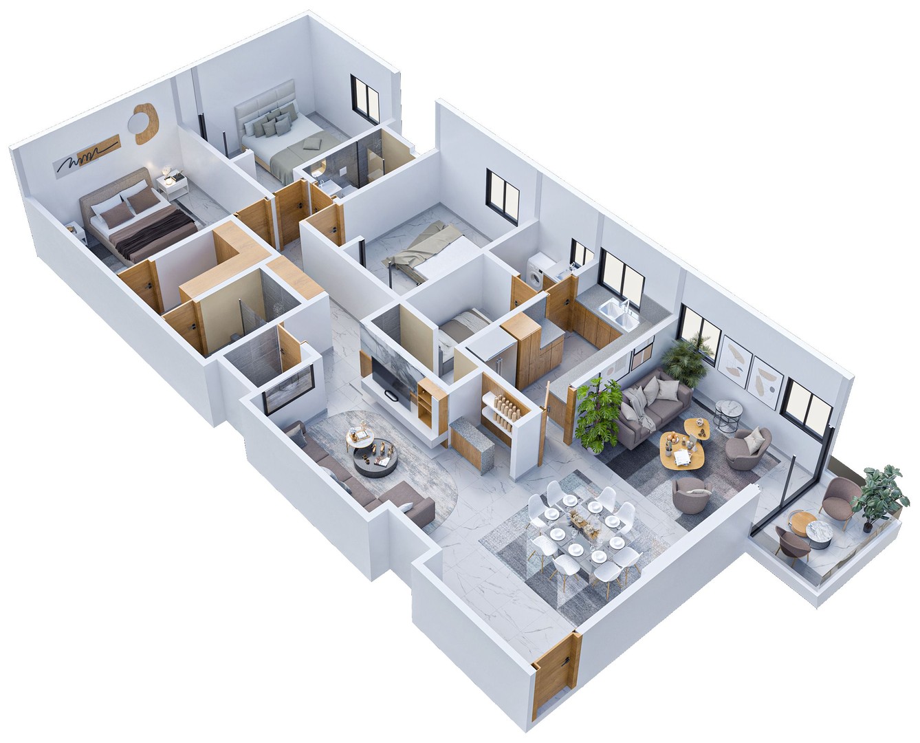 apartamentos - apartamento en villa marina en venta proximo carrefour  1