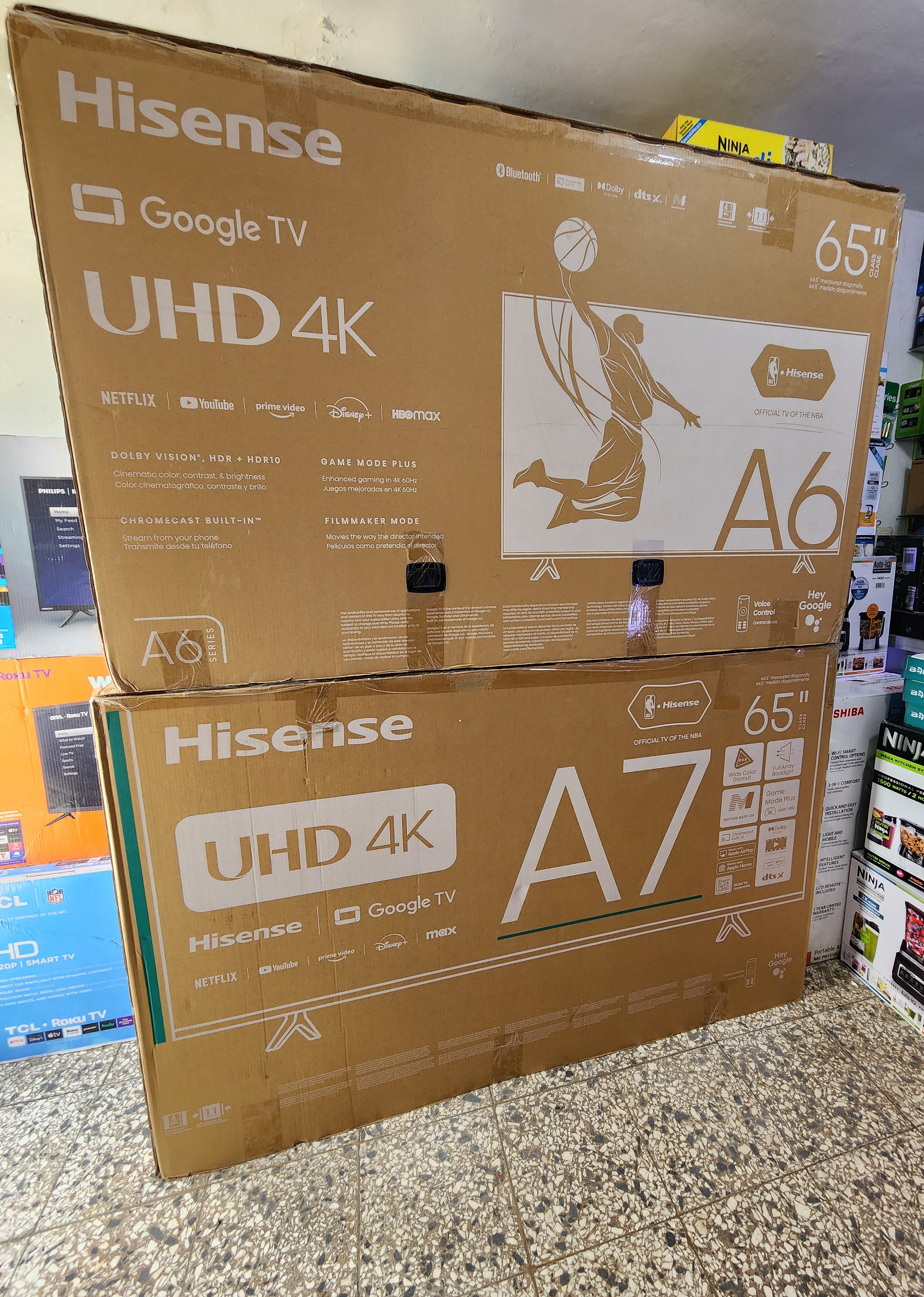 tv - SMART TV HISENSE GOOGLE 65" 4K