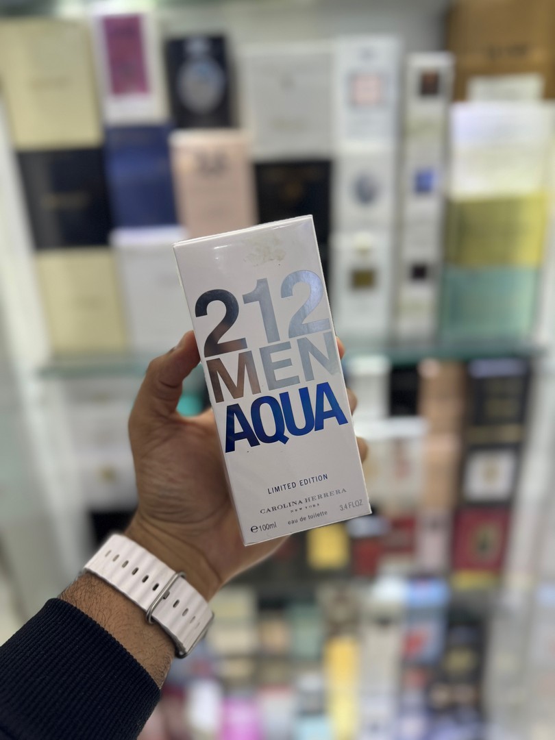 joyas, relojes y accesorios - PERFUME CH 212 MEN AQUA LIMITED EDITION 100ML NUEVO, ORIGINALES RD$ 7,500 NEG