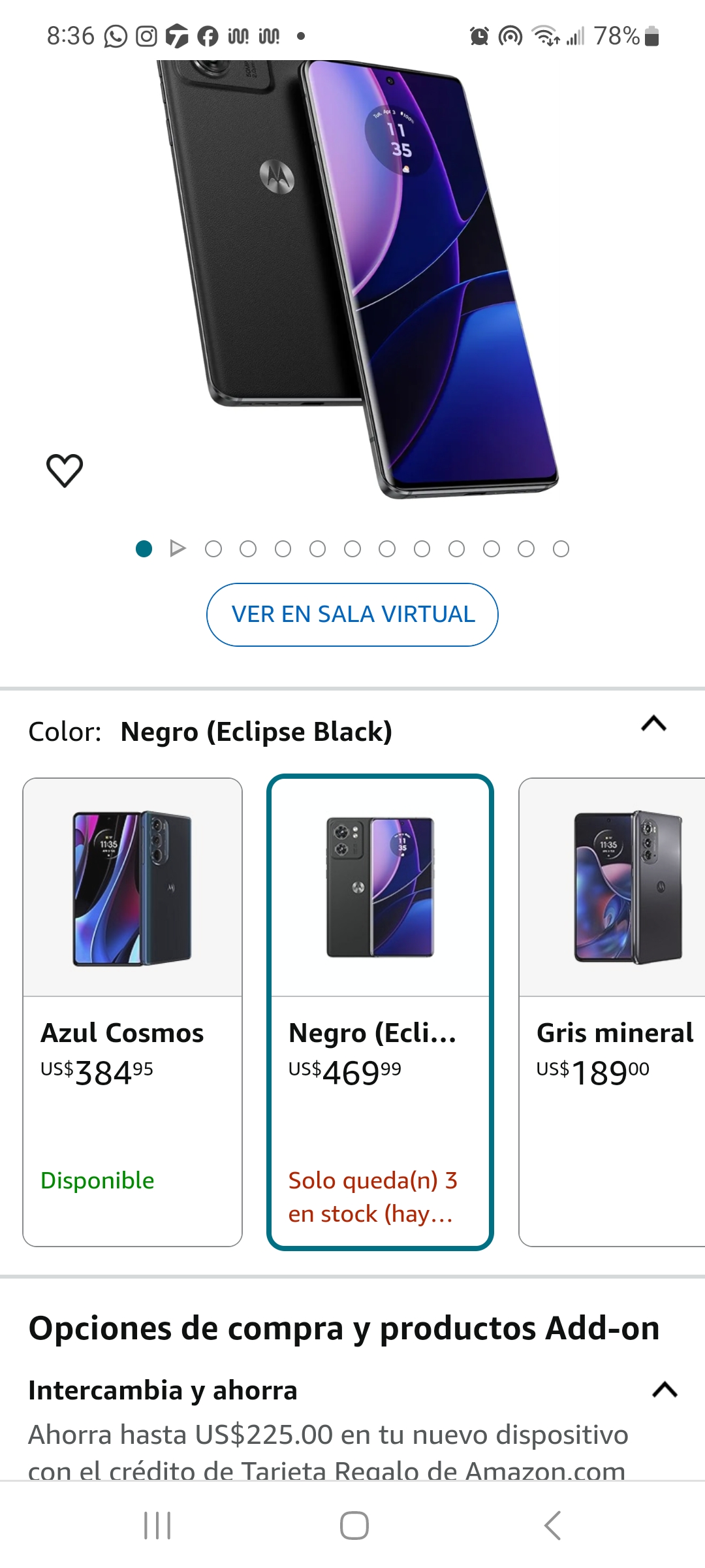 celulares y tabletas - Celular Nuevo 2