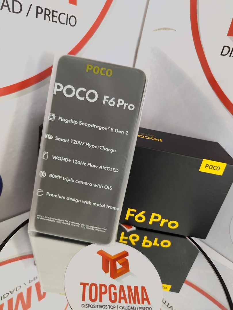 celulares y tabletas - POCO F6 Pro 5G, 12GB RAM + 512GB ROM  6