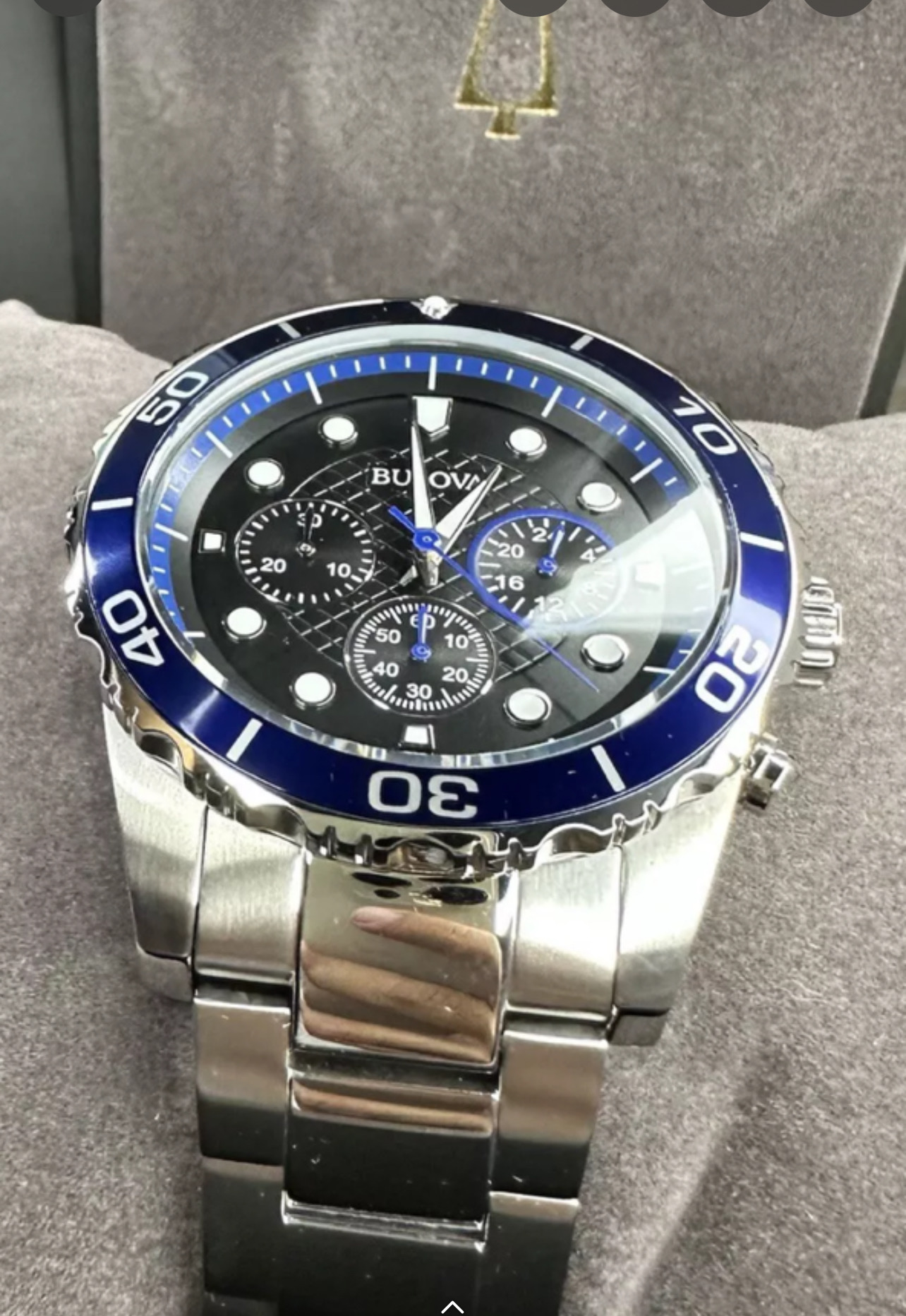 joyas, relojes y accesorios - reloj para caballero BULOVA de 43 mm  3