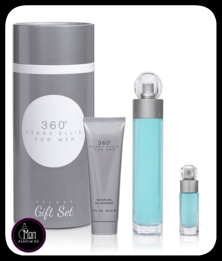 salud y belleza - Perry Ellis 360 caballeros. Estuche 3 Piezas.