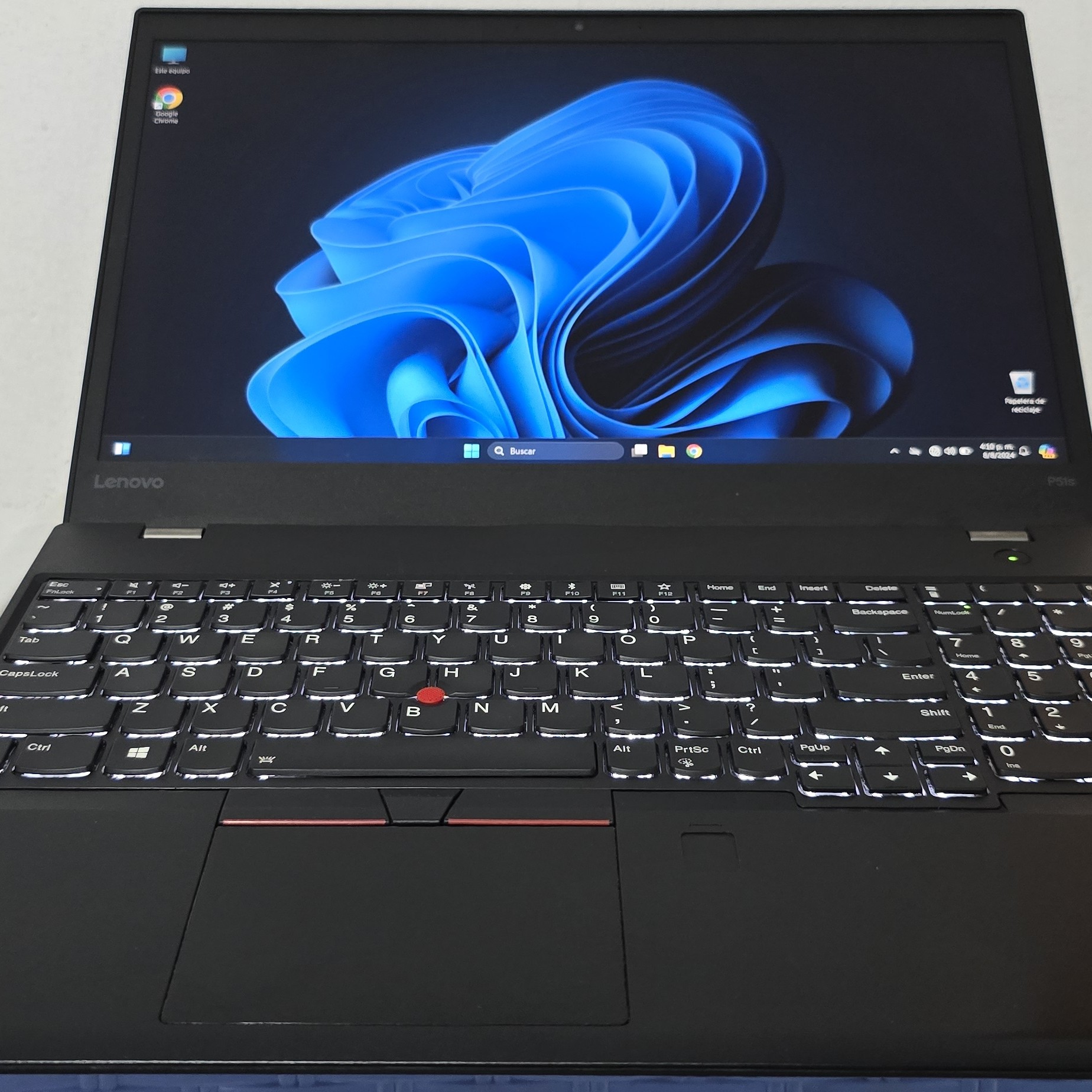 computadoras y laptops - lenovo slim p51s 17 Pulg Core i7 Ram 16gb ddr4 Disco sólido Nvidea 12gb