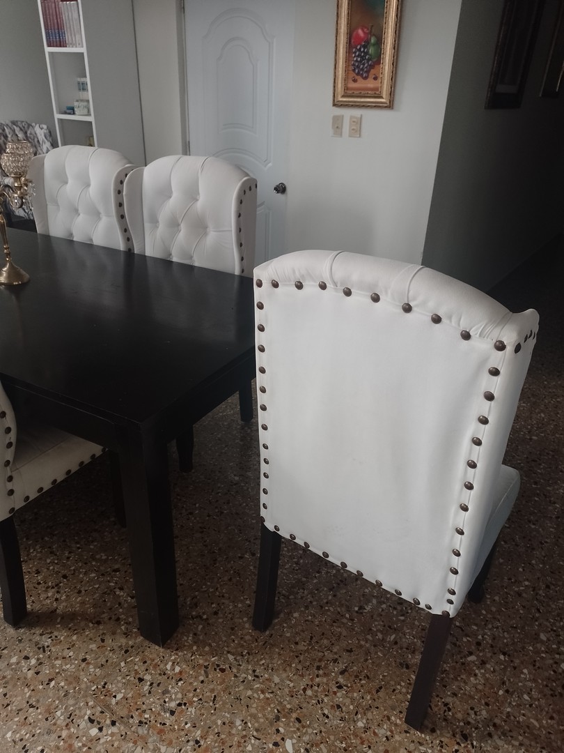 muebles y colchones - Imponente juego de comedor 1