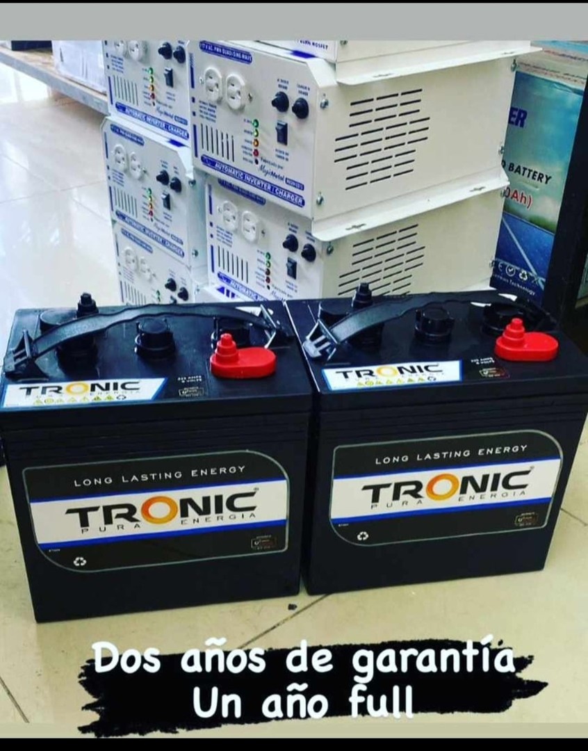 plantas e inversores - Baterias Tronic