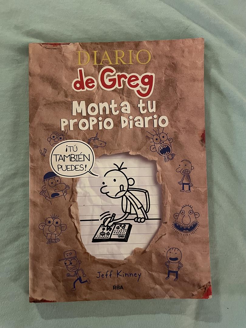 juguetes - Diario de Greg- crea tu propio diario