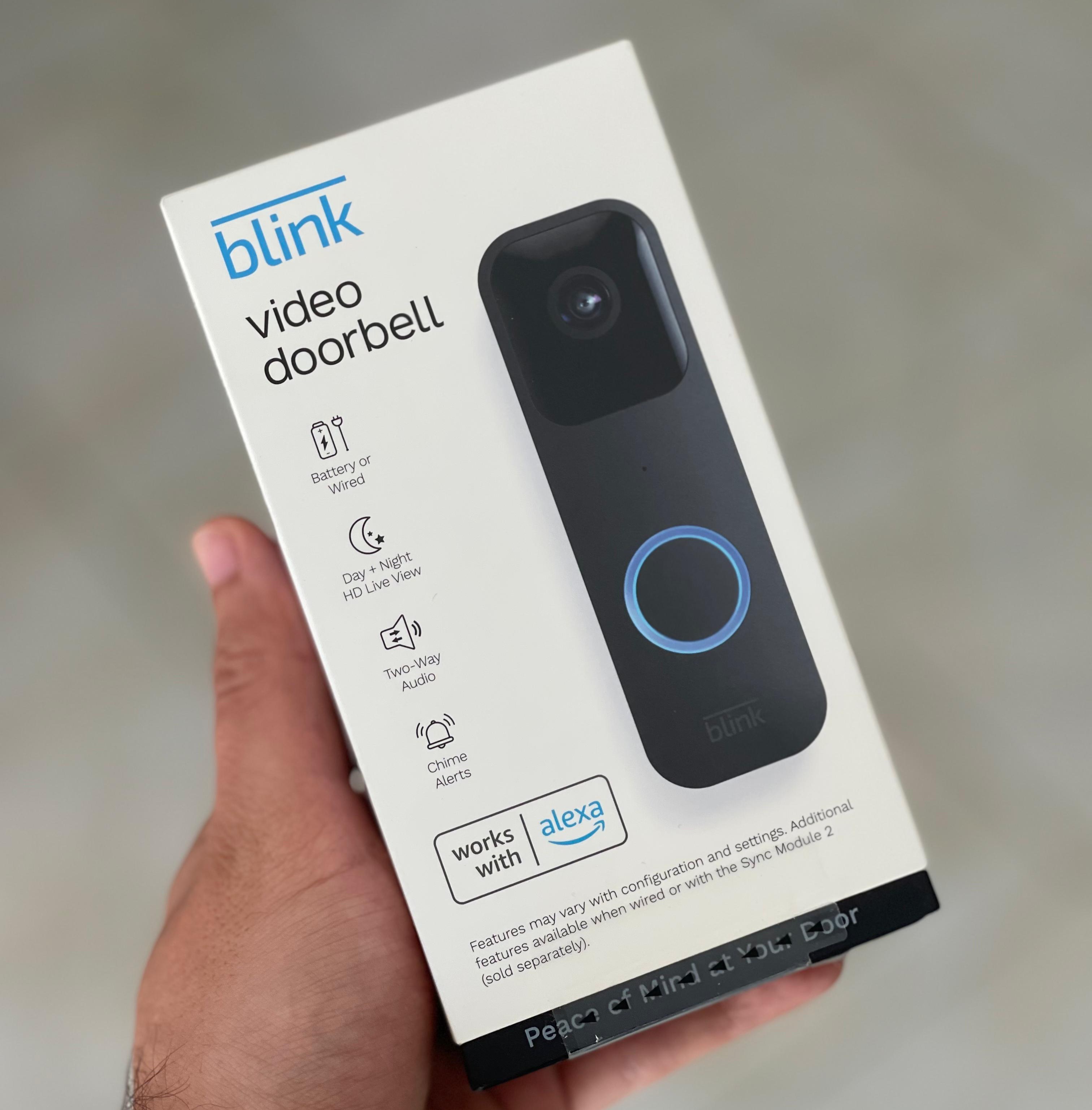 camaras y audio - Blink video doorbell